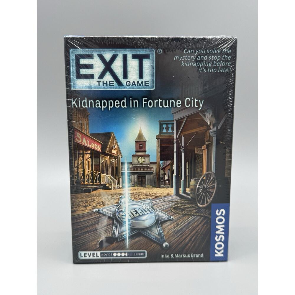 Kosmos Exit The Game Kidnapped in Fortune City NEW Sealed